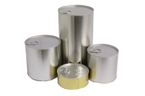 กระป๋องบรรจุภัณฑ์ใส่อาหารแบบฝาดึง 